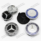 4pcs 56mm 75mm Car Wheel Center Hub Caps Cover Auto Accessories Mercedes Benz Amg C180 C200 C260 W108 W124 W126 W140 W168 W176
