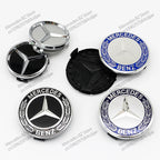 4pcs 56mm 75mm Car Wheel Center Hub Caps Cover Auto Accessories Mercedes Benz Amg C180 C200 C260 W108 W124 W126 W140 W168 W176