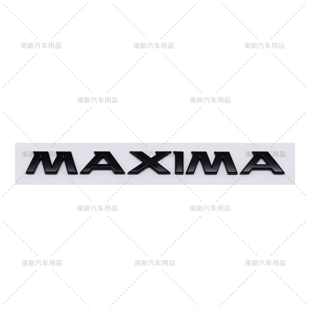 MAXIMA labeling is suitable for Nissan MAXIMA English letter labeling ABS car labeling car sticker emblem