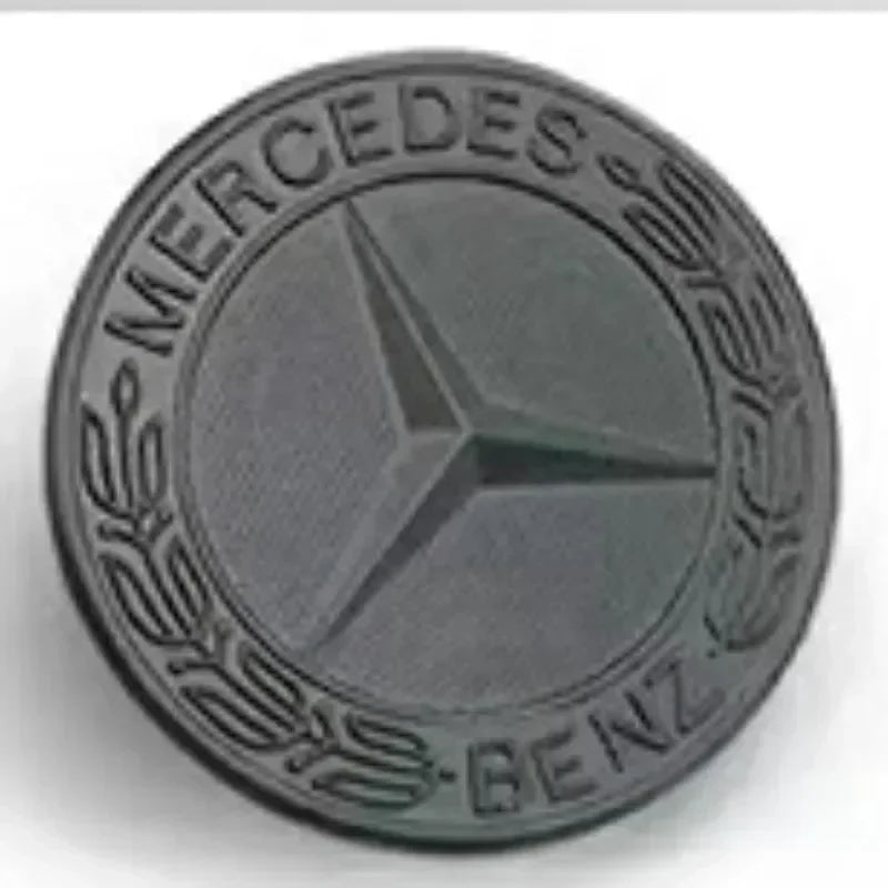 57mm Star Flat Hood Bonnet Logo Emblem Badge stickers For Mercedes Benz W204 W124 W201 W202 W212 W220 W205 automobile Accessorie