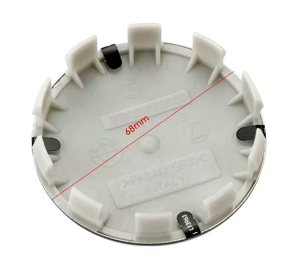 4Pcs 68mm 56mm Car Wheel Center Hub Cap Caps Emblem Logo For E90 E60 E61 E93 E87 E36 E46 E39 E53 F30 F20 F10 F15 X1 X3 X5 X6