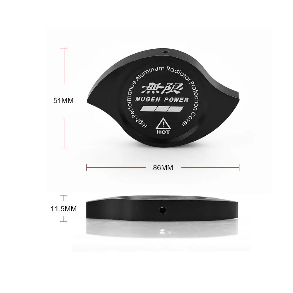 Aluminum Radiator Protection Cap Cover Fit for HONDA Accord Civic CR-V CR-Z CRX City Jazz Prelude