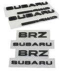 ABS Car Rear Trunk Sticker Emblem for Subaru WRX BRZ STI XV FORESTER IMPREZA LEGACY OUTBACK Auto Body Tail Letter Badge Decal
