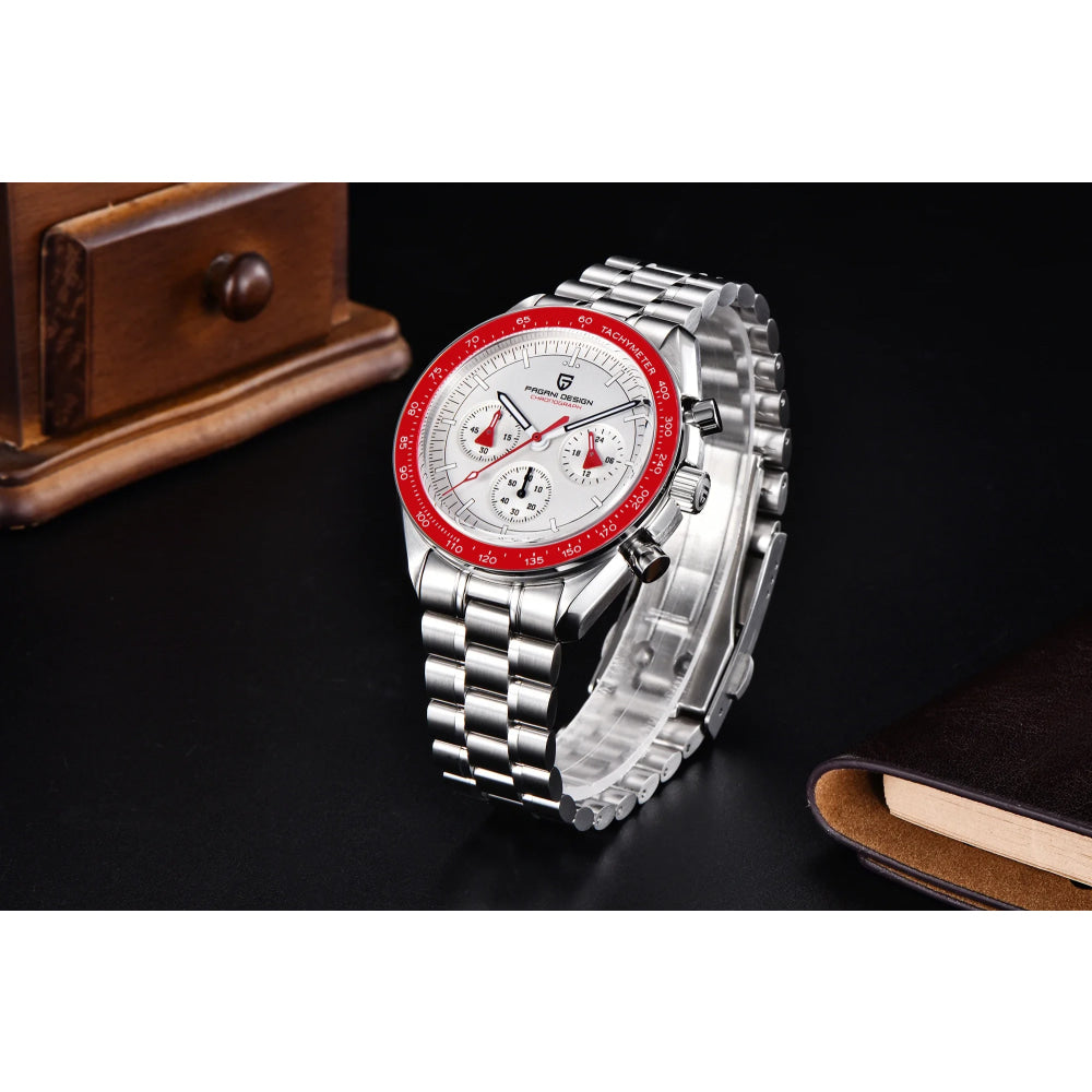 2025 New PAGANI DESIGN AK Project Mars Men's Watches Luxury Quartz Watch Men AR Sapphire Speed Sport Chronograph Automatic Date