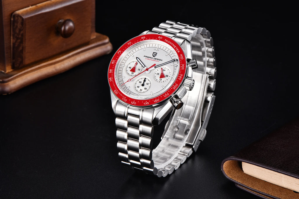 2025 New PAGANI DESIGN AK Project Mars Men's Watches Luxury Quartz Watch Men AR Sapphire Speed Sport Chronograph Automatic Date