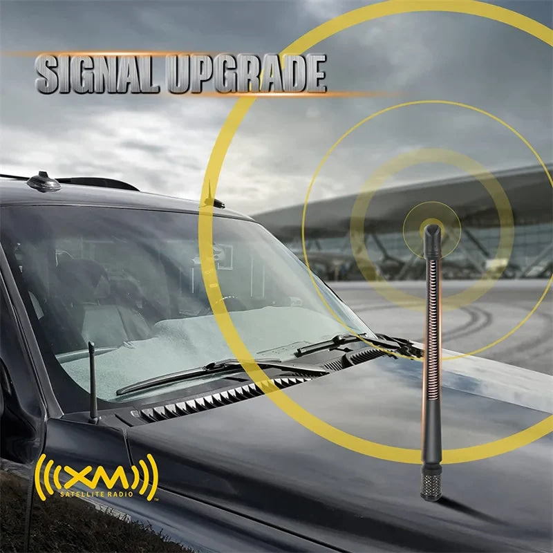 32CM Multi-model Universal AM FM Radio Antenna For Dodge Ram 1500  Jeep Wrangler JK/JL Ford F150 Chevy Silverado Toyota Tundra