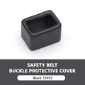 SEAMETAL Car Seat Belt Buckle Cover Anti Scratch Seatbelt Button Protector Seat Belt Protection Cover Car Interior Accessories