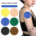 10Pcs Waterproof Adhesive Patches Sensor Patch Glucose Meter Sensor Fixing Sticker Long Lasting Blood Glucose Monitoring