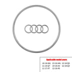 Car Logo Steering Wheel Frame Trim Replacement Cover For AUDI A6L 2016-2018  Q5 Q3 2013-2018 Q7 A7 2011-2016 A3 A4L A5 2014-2016