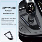 Carbon Fiber Style ABS Center Console Shifter Base Plate, For BMW F21 F20 F22 F23 F30 F31 F32 F34 F33 F35 F36