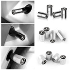 4Pcs Car Wheel Tire Air Valve Caps Stem Covers Exterior Accessories For Lexus LS LC IS350 ES300h ES300 IS250 IS220d NX350h RX LX
