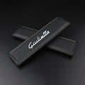 Car Seat Belt Nappa Leather Belt Shoulder Covers Interior For Alfa Romeo Giulia Stelvio Giulietta MITO Auto Accessories