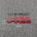 Car Emblem Decals VTEC IVTEC Metal Badge Sticker Accessories For Civic cb400 i-VTEC vfr800 cb750 Accord Odyssey CRV Pilot FIT