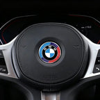 Auto Steering Wheel Center Aluminum Alloy Badge Logo Sticker Accessories For BMW G80 G06 G07 G42 G14 G15 G16 F82 F20 F21 F83 M2