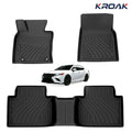 3PCS TPE Car Floor Mats Front & Rear All Weather Custom Fit For Toyota Camry 2018-2024