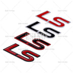 Car Styling 3D LS Car Metal Alloy Rear Trunk Fender Adhesive Badge Body Tailgate Displaceme Emblem For Cadillac CTS Escalade