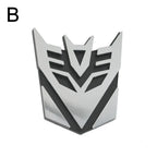 New 3D Car Stickers For Transformer Badge Decepticon Emblem Tail Decal Cool Autobots Logo Car Styling Motorcycle Car Accessories