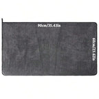 Dark gray car microfiber towel, oversized strong absorbent car wash cloth, high-efficiency cleaning wipe cloth