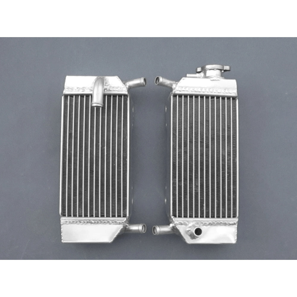 NEW L+R Aluminum Radiator For 04-2017 Honda CRF250X CRF 250 X Cooler 2004 2005 2006 2007 2008 2009 2010 2011 2012 2013 2014 2015