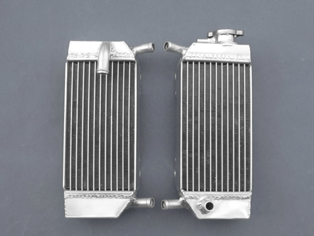 NEW L+R Aluminum Radiator For 04-2017 Honda CRF250X CRF 250 X Cooler 2004 2005 2006 2007 2008 2009 2010 2011 2012 2013 2014 2015