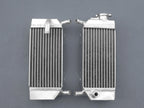 NEW L+R Aluminum Radiator For 04-2017 Honda CRF250X CRF 250 X Cooler 2004 2005 2006 2007 2008 2009 2010 2011 2012 2013 2014 2015