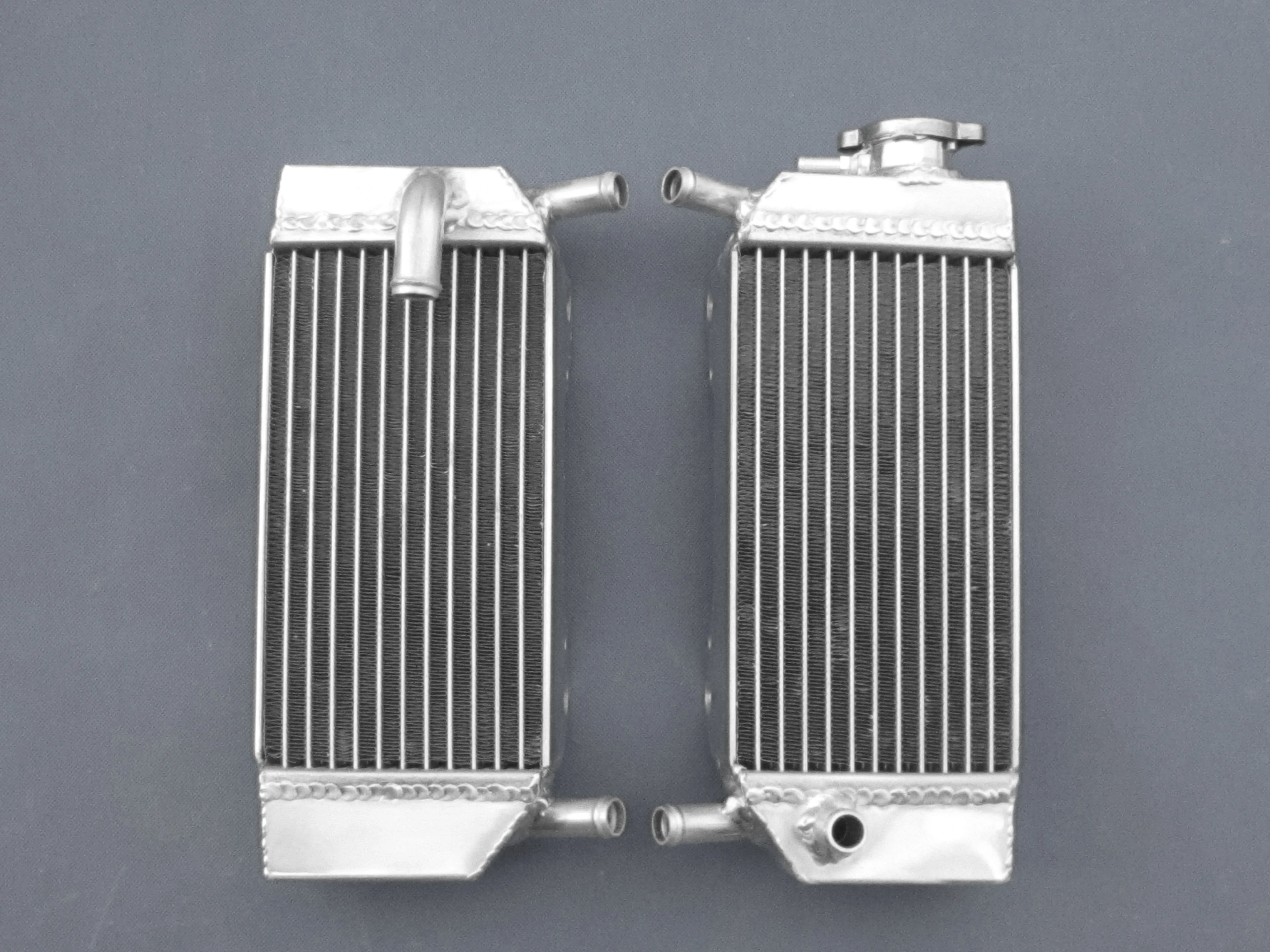 NEW L+R Aluminum Radiator For 04-2017 Honda CRF250X CRF 250 X Cooler 2004 2005 2006 2007 2008 2009 2010 2011 2012 2013 2014 2015