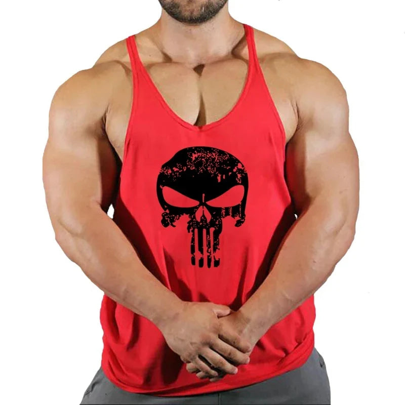 Gym Top Men Shirt Fitness Man Bodybuilding Clothing Men's Clothes Stringer Muscular Vest Singlets Vests Singlet T-shirts Tops