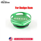 Car Modified Fuel Tank Cap Is Suitable Aluminum Alloy For Dodge Ram Diesel 2013-2018 Diesel Cap And OC-1040-GR