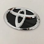for Toyota RAV4 CAMRY COROLLA LANDCRUSER RAV4 VIOS SIENNA YARLS Modified Black Bottom Front Grille Badge Trunk Car Logo Suitable