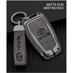 Car Key Case Bag Cover Shell For Toyota CHR Prado 2017 2018 Prius Camry Corolla RAV4 2017 2018 2019 2020 Protector Accessories