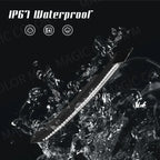DRL For Honda Civic 2016 2017 2018 2019 2020 LED Headlight Eyebrow Daytime Running Light Dynamic Turn Signal Lamps 3 Colors 12V