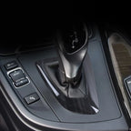 Carbon Fiber Style ABS Center Console Shifter Base Plate, For BMW F21 F20 F22 F23 F30 F31 F32 F34 F33 F35 F36