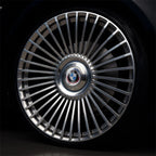 4Pcs 183mm Floating Car Wheel Center Caps Rims Hub Cover For BMW 50TH M Performance M3 M5 M6 F01 F20 F10 F13 F15 F16 F30 F34 F32