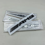 1pcs 3D Car Rear Trunk Emblem, Decal Letters Sticker, Mercedes Benz AMG A B C E G CLA W211 W203 W204 W210 W124 Accessories