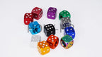 Aluminum Dice Tire Valve Caps Dustproof Car Truck Motocycle Bike Dice Wheel Stem Tyre Tire Wheel Stem Air Valve Dust Cap Cover