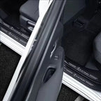 1/4/5Pcs Carbon fiber automotive parts car threshold stickers For Lexus F SPORT IS250 IS200 CT200h GS300 LS430 RX450h ERX400h