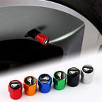 4pc Mustang Logo Tire Valve Caps Aluminum Alloy Dustproof Car Wheel Air Stem Cover For Ford Focus ST Mk7 Everest Kuga Fiesta Mk3