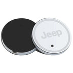 2Pcs LED Car Luminous Water Cup Pad Atmosphere Light Auto Accessories For Jeep Wrangler Renegade Compass Gladiator Cherokee Patr