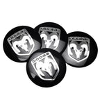56MM Car Wheel Center Cover Sticker Hub Cap Accessories For Dodge Durango Caliber Dakota Neon SRT SXT Nitro Avenger Dart Viper