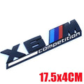 1PCS Car Stickers Car Trunk Sticker Car Badge For BMW X3 X4 F25 F26 G01 G02 X5 G05 X6 F15 F16 E70 E71 M Competition