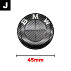 4.5cm Car Steering Wheel Decoration Badge Sticker For BMW G80 E84 F48 G01 G11 X1 X2 X3 X4 X5 X6 G07 Interior Emblem Accessorie