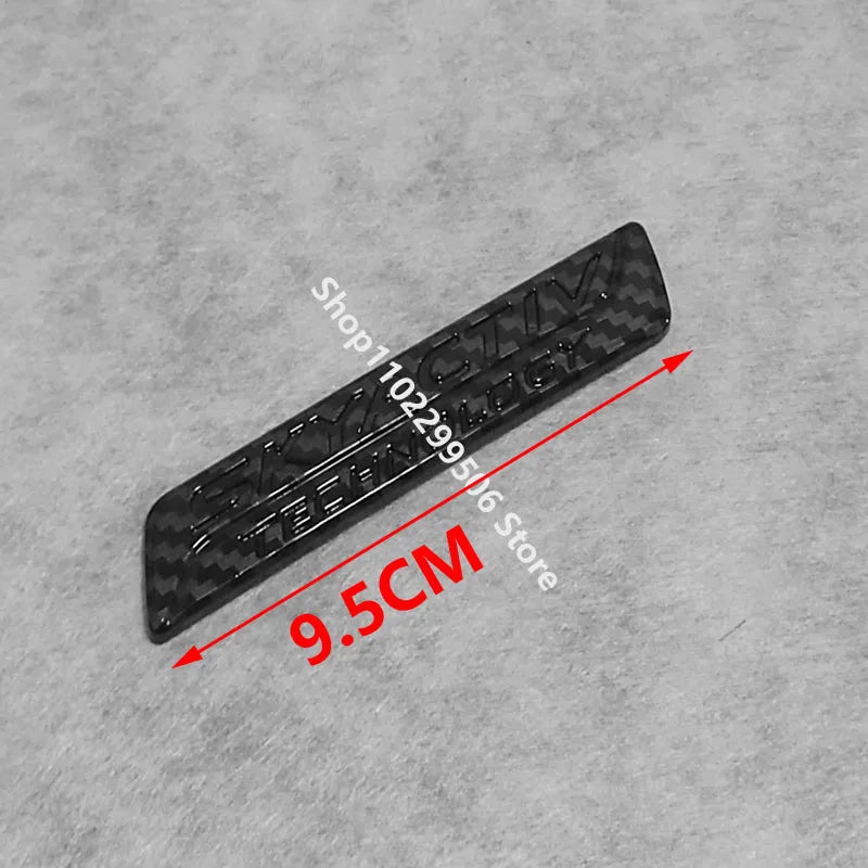 SKYACTIV For Mazda 2 3 5 6 7 CX-5 CX-50 CX-30 CX-60 CX-60 SKYACTIV G AWD 2.5 black Rear Trunk Tail Logo Sticker Emblem Decal