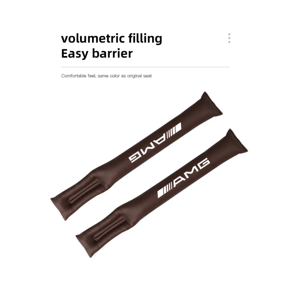 2Pcs Car Seat Gap Filler Leak Proof Sealing Strip For Mercedes Benz AMG W204 W205 W203 W211 W212 W213 W201 W210 W124 W126 W140