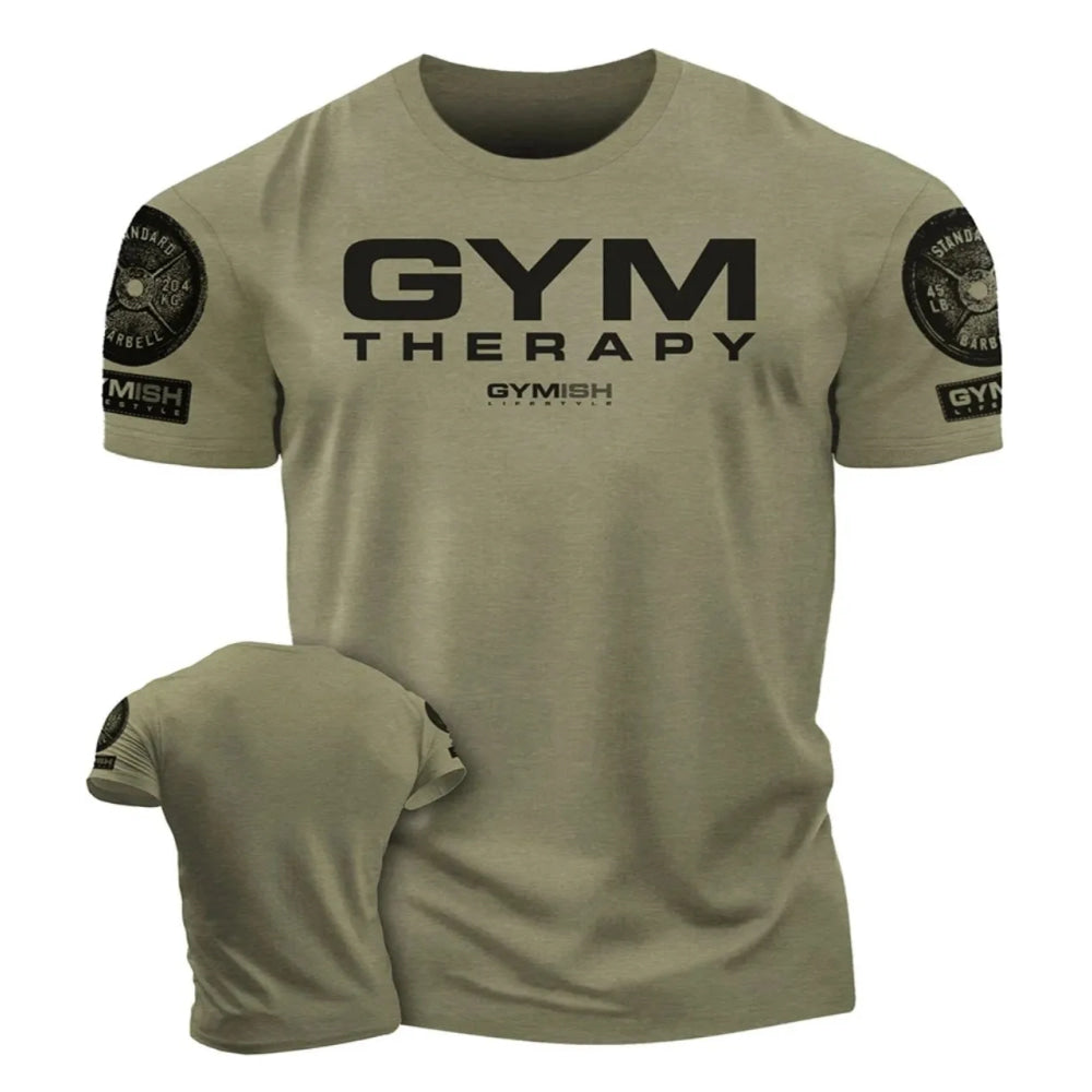 The 3D printed men's T-shirt for the summer of 2025 is a bestseller for sports fitness exercise casual fashion and lightness