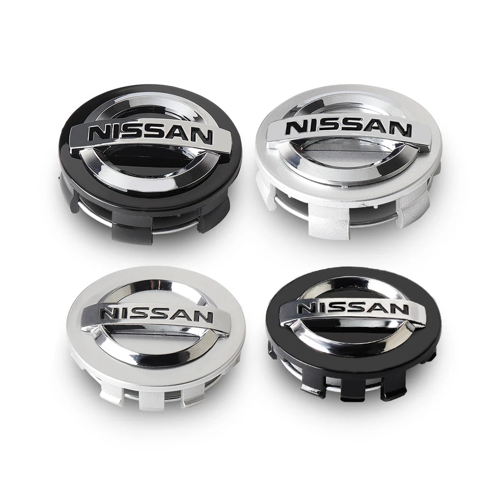 4pcs 54/60MM Car Styling Wheel Center Cap Hub Covers Badge Accessories For Nissan Nismo GTR Qashqai Almera Teana V36 Sylphy Note
