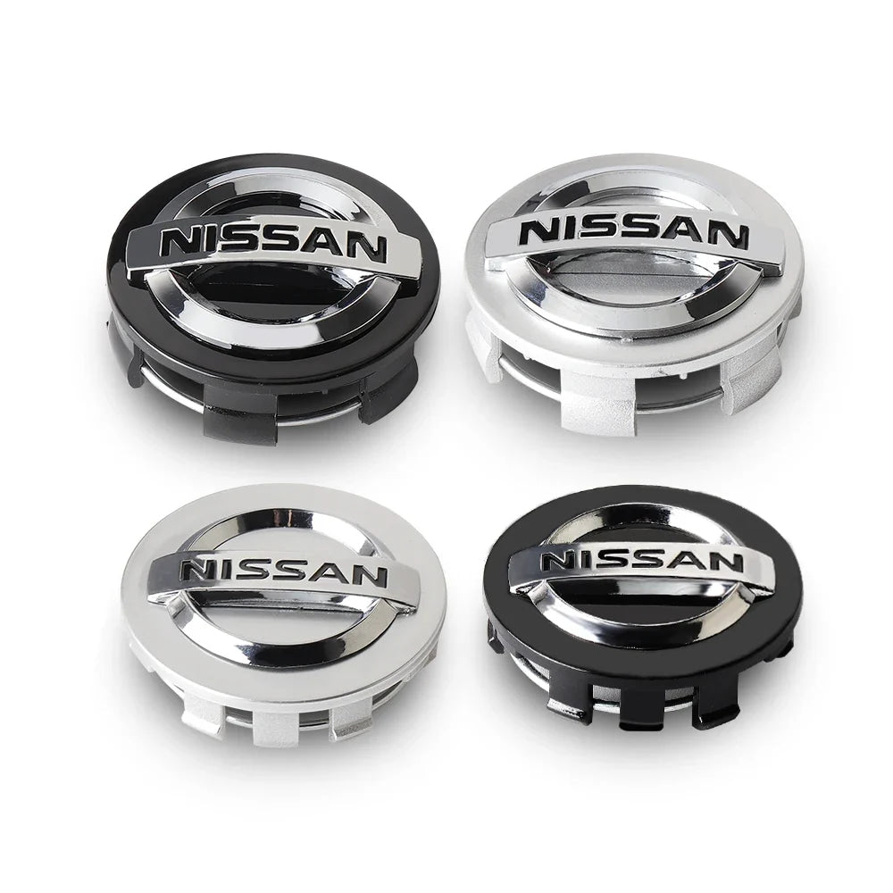 4pcs 54/60MM Car Styling Wheel Center Cap Hub Covers Badge Accessories For Nissan Nismo GTR Qashqai Almera Teana V36 Sylphy Note