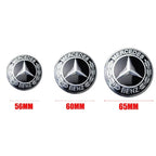 56/60/65mm Car Wheel Center Cover Hub Cap Resin Badge Emblem sticker Decal styling auto Accessories Mercedes Benz AMG  C260 C300