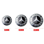 56/60/65mm Car Wheel Center Cover Hub Cap Resin Badge Emblem sticker Decal styling auto Accessories Mercedes Benz AMG  C260 C300