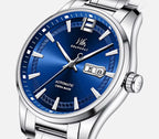 Shanghai Watch Business Men's Mechanical Watches 39mm Automatic Wristwatch 316L Stainless Steel Sapphire Glass reloj hombre 706