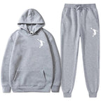 Sports Basketball Brand Sweatshirt Sweatpants Men Women 2 Pieces Sets Tracksuit Fashion Casual Hooded Sportswear Sudadera Hombre